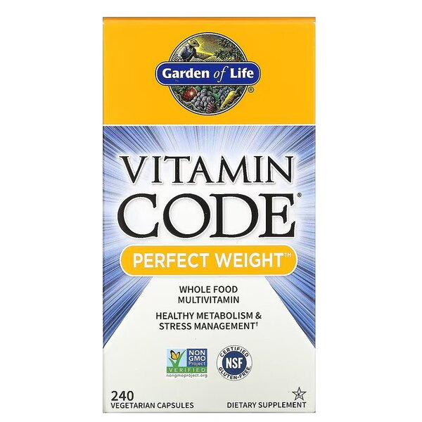Vitamin Code Perfect Weight - 240 vcaps - Sense42 Beauty and Health