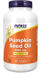 Pumpkin Seed Oil, 1000mg - 200 softgels - Sense42 Beauty and Health