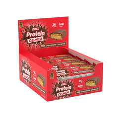 Applied Protein Crunch Bar, Milk Chocolate Caramel - 12 x 62g - Sense42 Beauty and Health