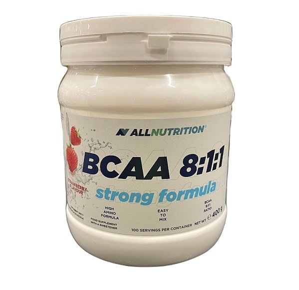 BCAA 8:1:1 Strong Formula, Strawberry - 400g