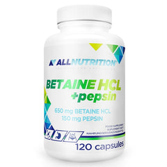 Betaine HCl + Pepsin - 120 caps (EAN 5902837729435)