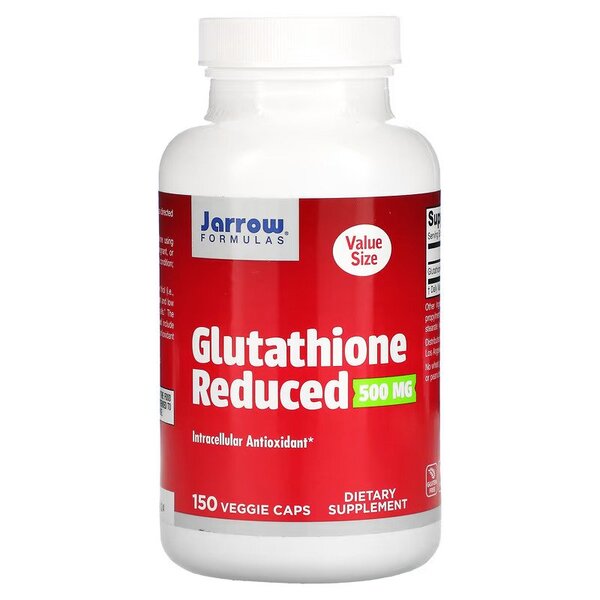 Glutathione Reduced, 500mg - 150 vcaps - Sense42 Beauty and Health
