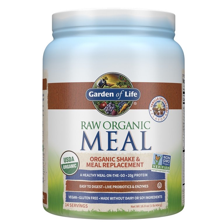 Raw Organic Meal, Vanilla Spiced Chai - 454g - Sense42 Beauty and Health