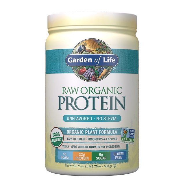 Raw Organic Protein, Unflavored - 560g - Sense42 Beauty and Health