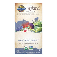 Mykind Organics Men's Once Daily - 30 vegan tablets - Sense42 Beauty and Health
