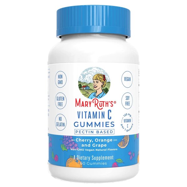 Vitamin C Gummies, Cherry, Orange & Grape - 60 gummies - Sense42 Beauty and Health