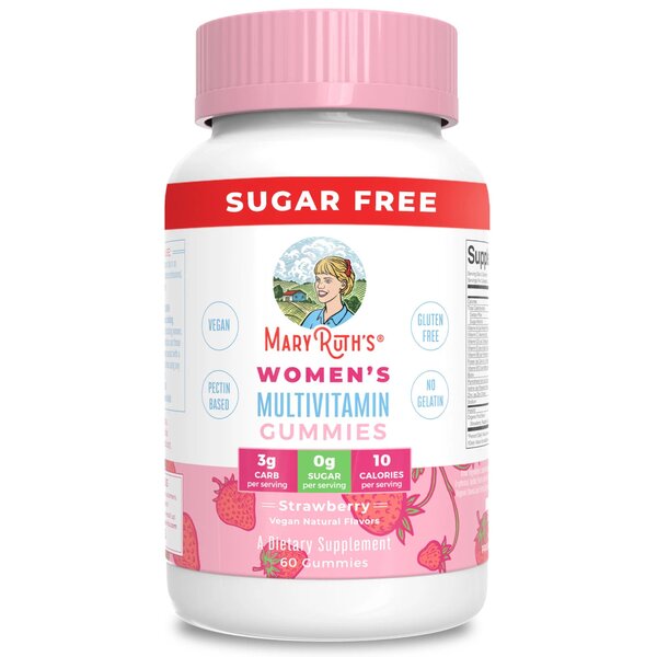 Women's Multivitamin Gummies, Strawberry - 60 gummies - Sense42 Beauty and Health