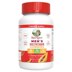 Men's Multivitamin Gummies, Papaya Orange - 60 gummies - Sense42 Beauty and Health