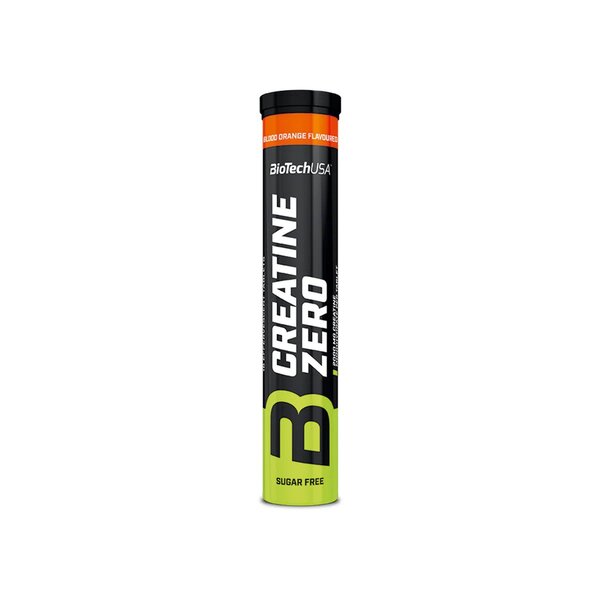 Creatine Zero Effervescent, Blood Orange - 18 tablets - Sense42 Beauty and Health