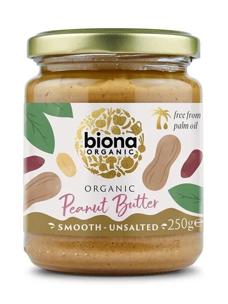 Peanut Butter, Smooth Unsalted - 250g - Sense42 Beauty and Health