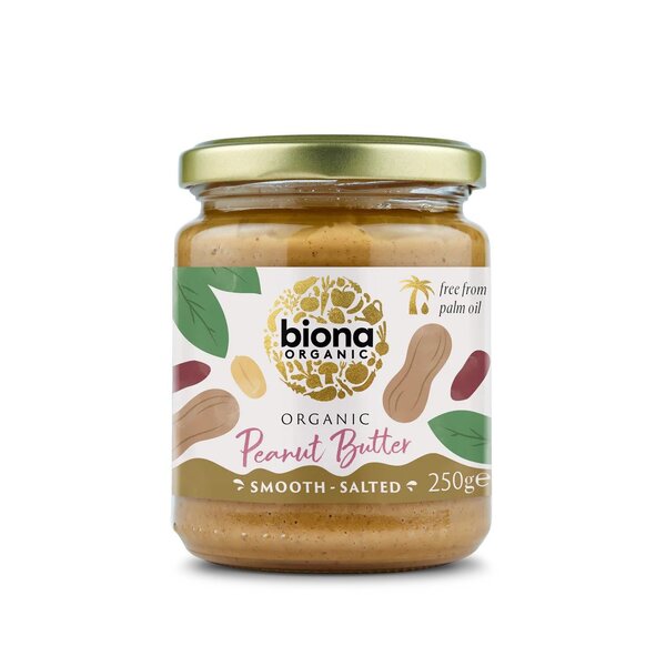 Peanut Butter, Smooth Salted - 250g - Sense42 Beauty and Health