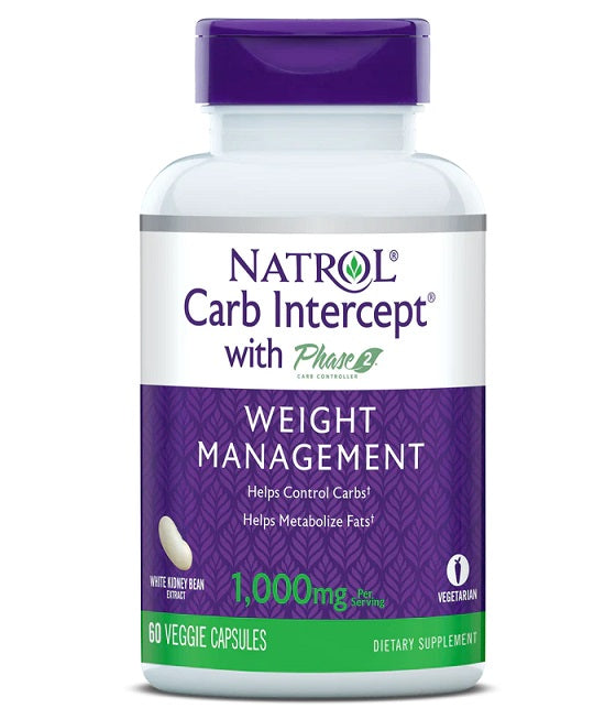 Carb Intercept with Phase 2 - 60 vcaps - Sense42 Beauty and Health