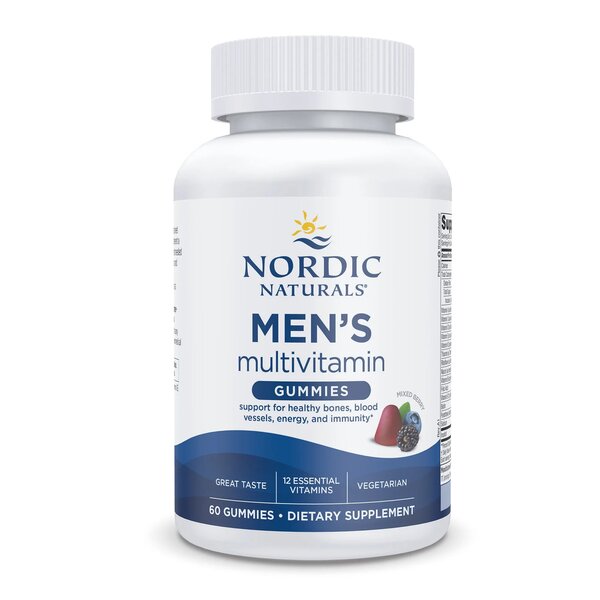 Men's Multivitamin Gummies, Mixed Berry - 60 gummies - Sense42 Beauty and Health