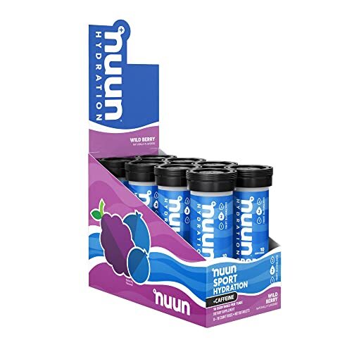 Sport Hydration + Caffeine, Wild Berry  - 8 x 10 count tubes - Sense42 Beauty and Health