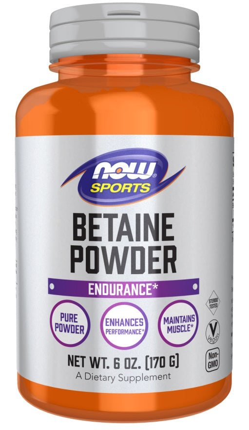 NOW Foods Betaine Powder - 170g - Sense42 Beauty and Health