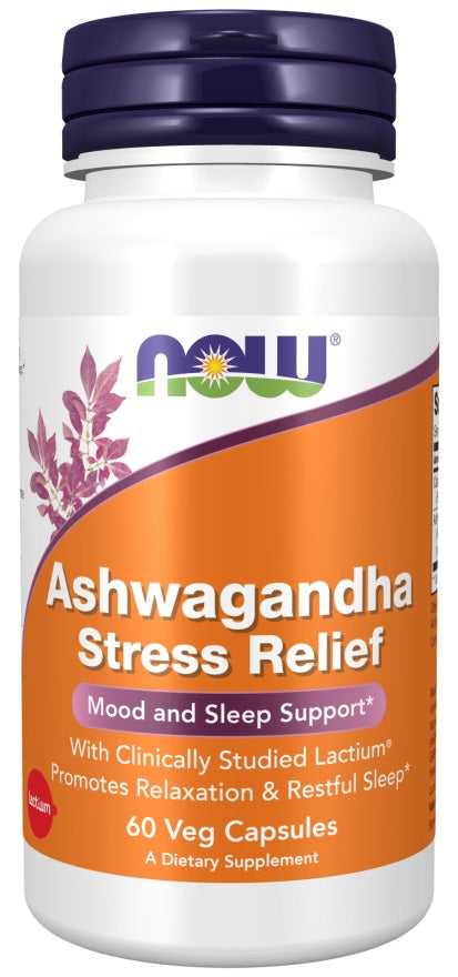 Ashwagandha Stress Relief - 60 vcaps - Sense42 Beauty and Health