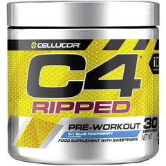C4 Ripped, Icy Blue Raspberry (EAN 5056569900201) - 189g