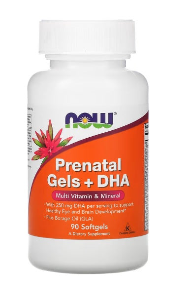 Prenatal Gels + DHA - 90 softgels - Sense42 Beauty and Health