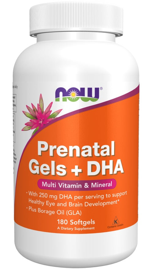 Prenatal Gels + DHA - 180 softgels - Sense42 Beauty and Health
