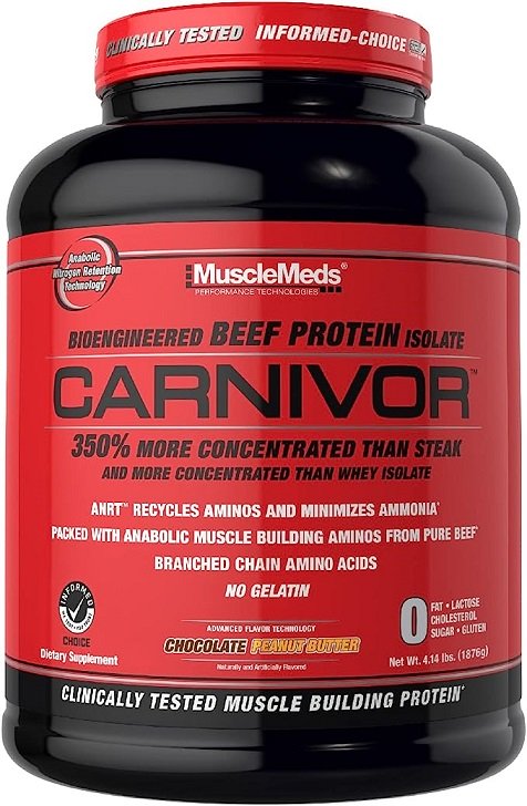 Carnivor, Chocolate Peanut Butter - 1876g - Sense42 Beauty and Health
