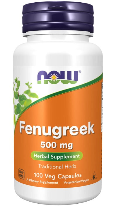 Fenugreek, 500mg - 100 vcaps - Sense42 Beauty and Health