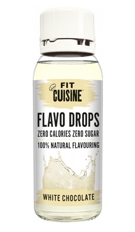 Flavo Drops, White Chocolate - 38 ml. - Sense42 Beauty and Health