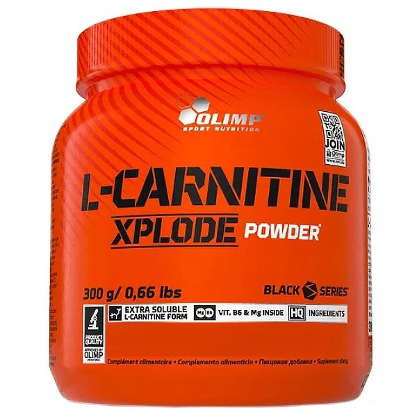 L-Carnitine Xplode Powder, Orange - 300g - Sense42 Beauty and Health