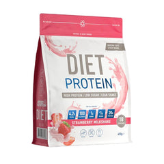 Diet Whey, Strawberry Milkshake - 450g - Sense42 Beauty and Health