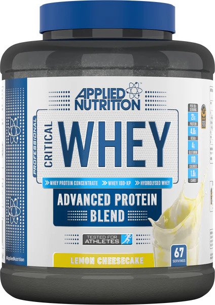 Critical Whey, Lemon Cheesecake (EAN 634158562914) - 2000g - Sense42 Beauty and Health