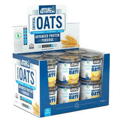 Critical Oats Protein Porridge, Golden Syrup (EAN 634158938719) - 12 x 60g - Sense42 Beauty and Health