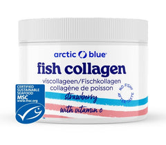 Fish Collagen with Vitamin C, Strawberry - 150g - Sense42 Beauty and Health