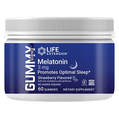 Gummy Science Melatonin, 3mg (Strawberry) - 60 gummies - Sense42 Beauty and Health