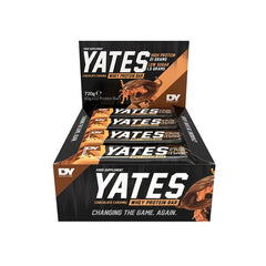 Yates Protein Bar, Chocolate Caramel - 12 x 60g - Sense42 Beauty and Health