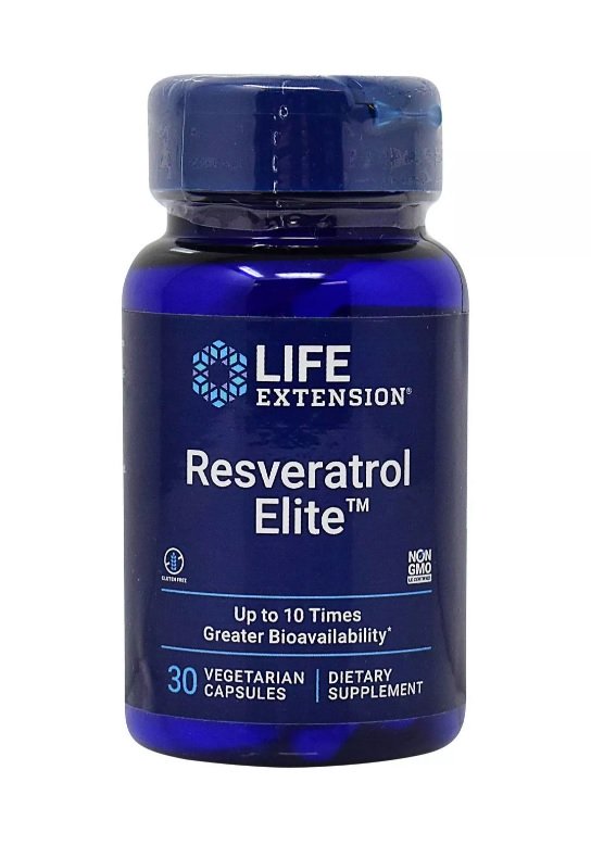 Resveratrol Elite - 30 vcaps - Sense42 Beauty and Health