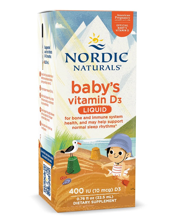 Baby's Vitamin D3, 400 IU - 22.5 ml. - Sense42 Beauty and Health