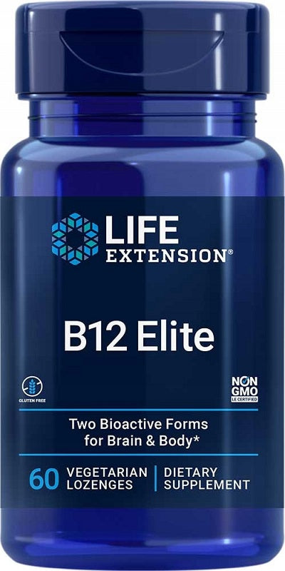 B12 Elite - 60 vegetarian lozenges - Sense42 Beauty and Health