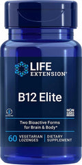 B12 Elite - 60 vegetarian lozenges - Sense42 Beauty and Health