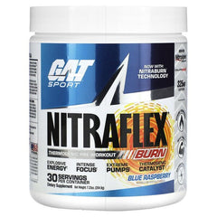 Nitraflex Burn, Blue Raspberry - 205g - Sense42 Beauty and Health