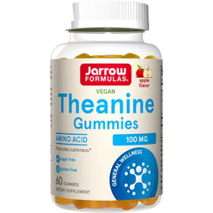 Theanine Gummies, 100mg (Apple) - 60 gummies - Sense42 Beauty and Health