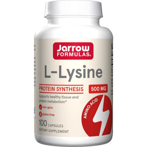 L-Lysine, 500mg - 100 caps - Sense42 Beauty and Health