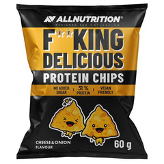 Fitking Delicious Protein Chips, Cheese and Onion - 60g - Sense42 Beauty and Health
