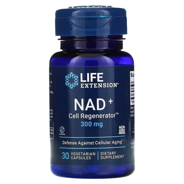 NAD+ Cell Regenerator, 300mg - 30 vcaps - Sense42 Beauty and Health