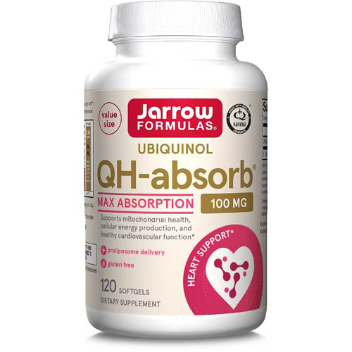 Ubiquinol QH-absorb, 100mg - 120 softgels - Sense42 Beauty and Health