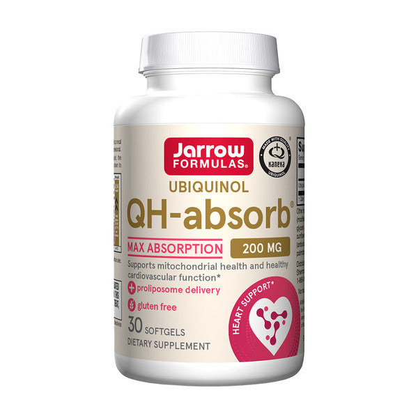 Ubiquinol QH-absorb, 200mg - 30 softgels - Sense42 Beauty and Health