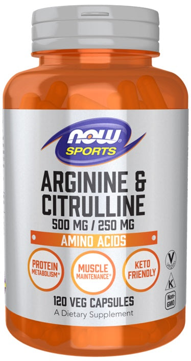 Arginine & Citrulline - 120 vcaps - Sense42 Beauty and Health