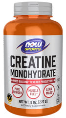 Creatine Monohydrate, Pure Powder - 227g - Sense42 Beauty and Health