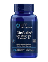 CinSulin with InSea2 & Crominex 3+ - 90 vcaps - Sense42 Beauty and Health