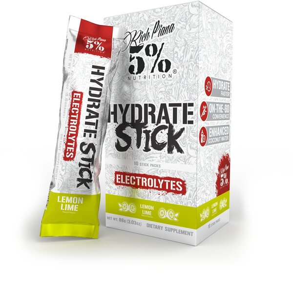 Hydrate - Legendary Series Stick Packs, Lemon Lime - 10 x 9g - Sense42 Beauty and Health