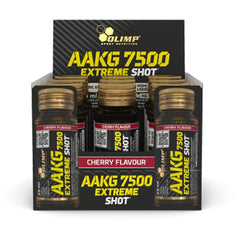 AAKG 7500 Extreme Shot, Cherry - 9 x 25 ml. - Sense42 Beauty and Health