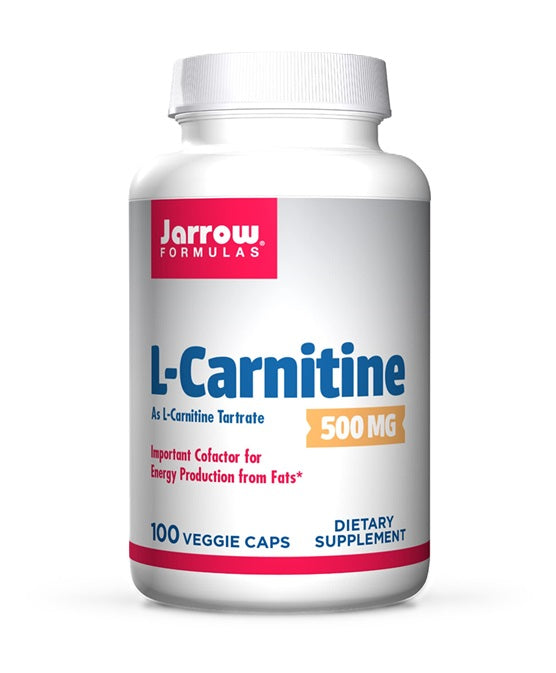 L-Carnitine, 500mg - 100 vcaps - Sense42 Beauty and Health